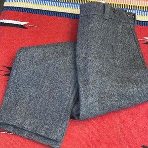 LL BEAN VINTAGE WOOL TROUSERS